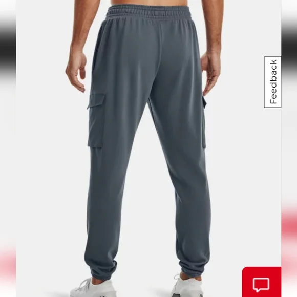 NWT Men's size XXL Under Armour Heavyweight cargo sweatpants